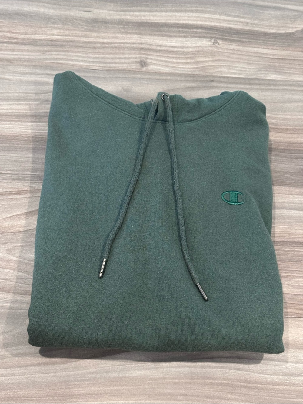 Champion Hoodie Green Medium